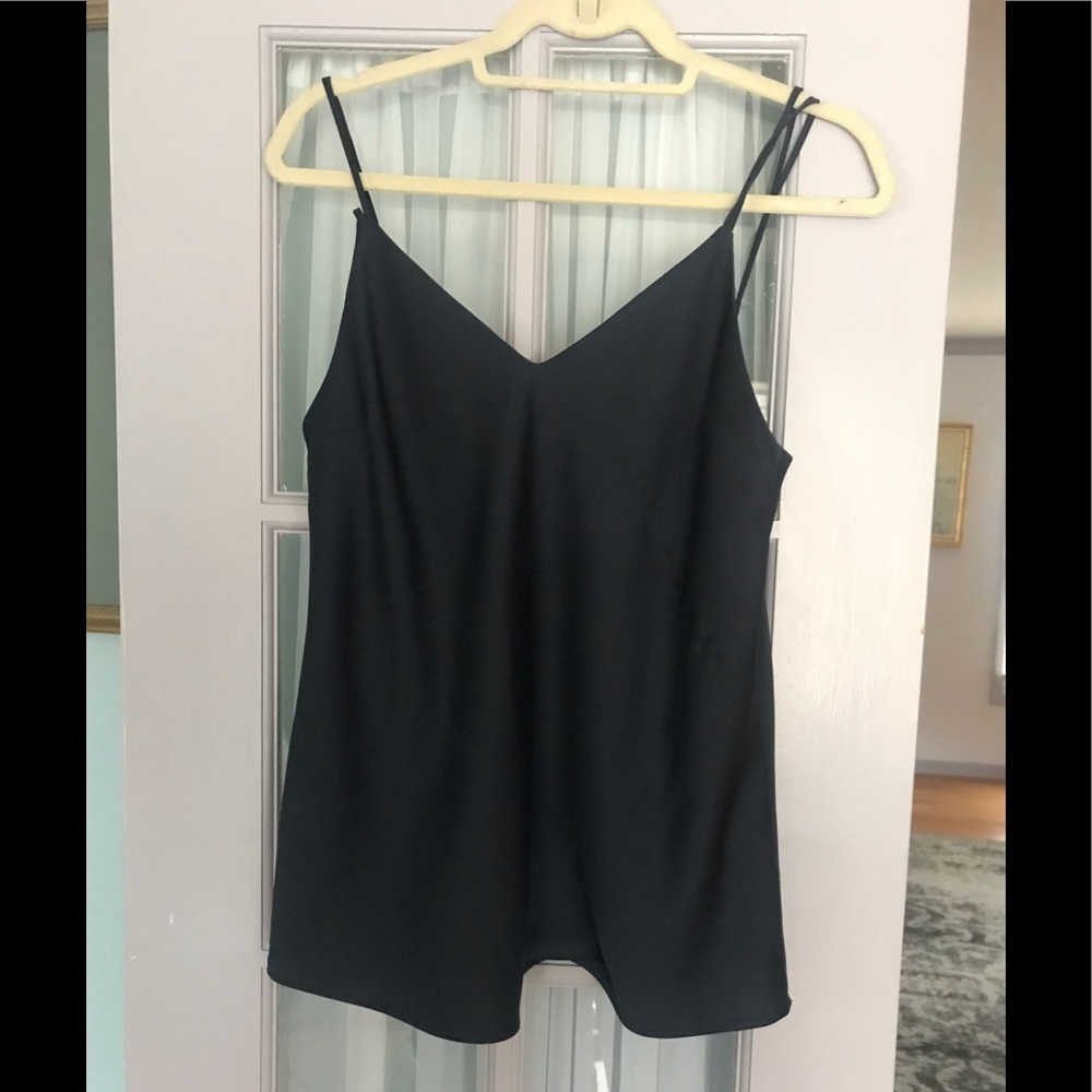 M.Martin Silk Navy Blouse Size M